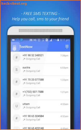 Free Text Now - Calling And Texting App screenshot