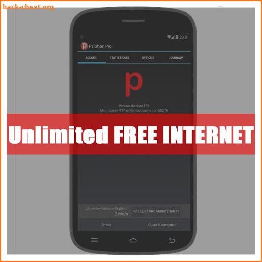Free The Internet Psiphon VPN Tips screenshot