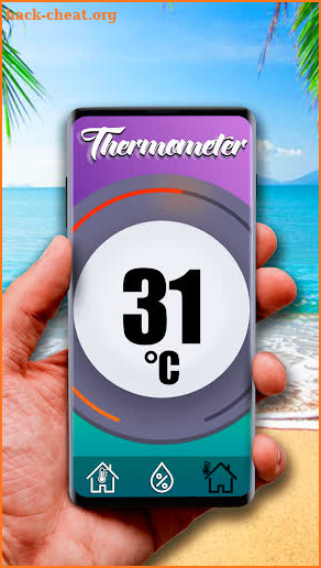 Free thermometer for Android screenshot