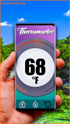 Free thermometer for Android screenshot