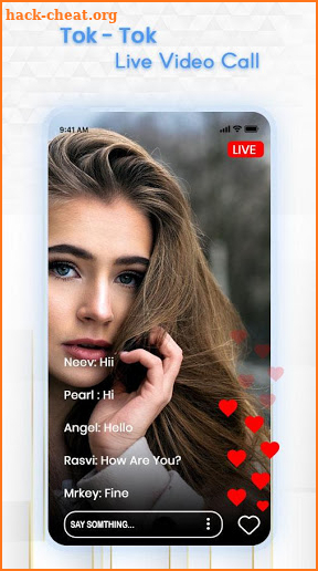 Free Toe-Tok Girl Live Video Call& Chat Guide 2020 screenshot