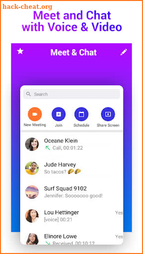 Free ToTok Meetings - HD Video Calls & Voice Chat screenshot