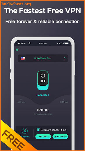 Free Touch VPN - Unlimited VPN & Fast Security VPN screenshot