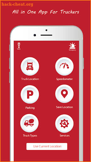 Free Truck GPS Route Navigation screenshot