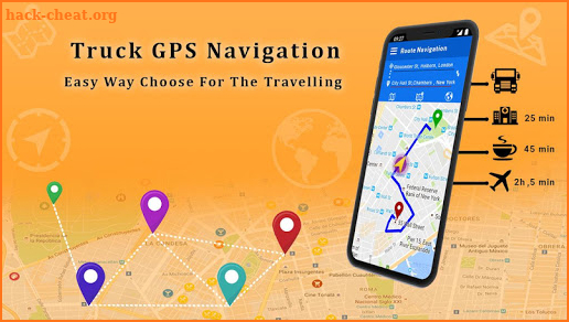 Free Truck Navigation - Truck Gps screenshot