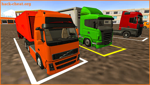 Free Truck parking Games- Real truck driving games screenshot