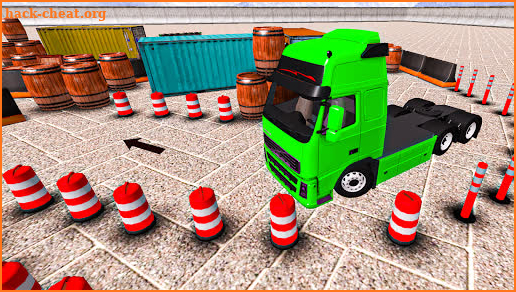 Free Truck parking Games- Real truck driving games screenshot