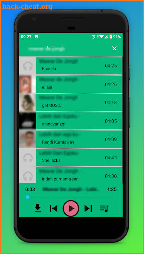 Free TUBlDY-MP3 Player screenshot
