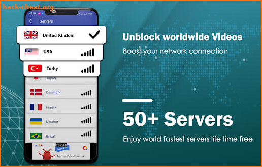 Free turbo VPN - Master VPN Proxy & Secure VPN screenshot