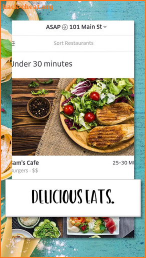 Free UberEats Food Delivery Deliciosamente screenshot