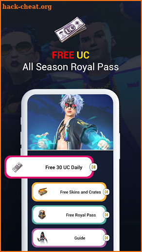 Free UC All Season Royal Pass screenshot