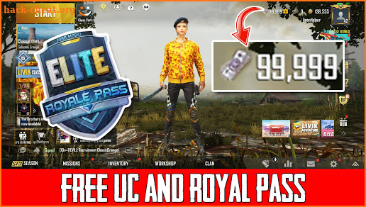 Free UC & Royal Pass screenshot