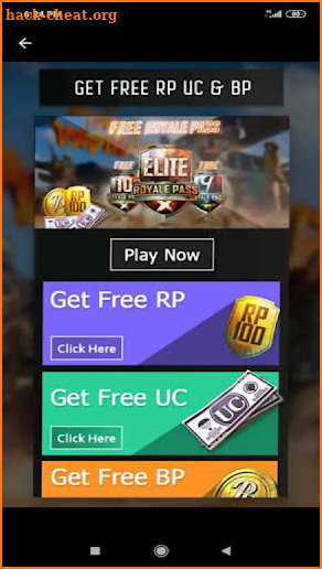 Free UC Cash And Royale Pass 14 Tricks screenshot