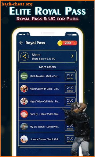 Free UC® And Royal Pass Unlimited All Season screenshot