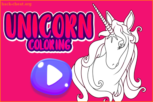 Free Unicorn Coloring Pages screenshot