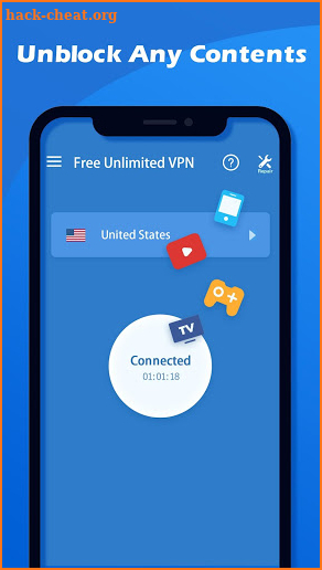 Free Unlimited VPN - Fast Security VPN screenshot