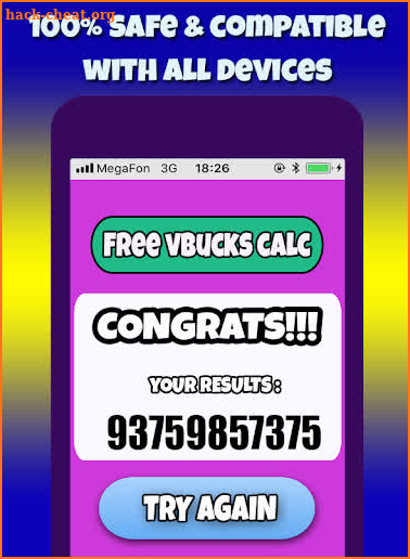 Free Vbucks Counter & VBucks for free Clue screenshot