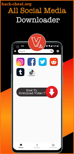 Free video download for socialApp screenshot