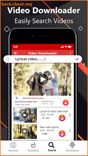 Free video downloader app - save from net screenshot