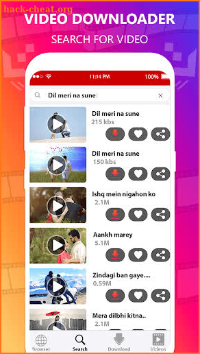 Free video downloader - Best video downloading app screenshot