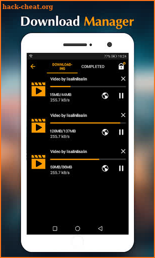 Free Video Downloader Hub:Private download videos screenshot