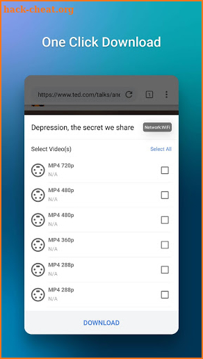 FREE Video Downloader Master for Android screenshot