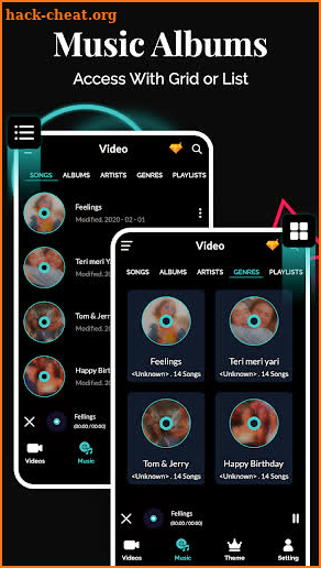 Free Video Player & Music Player 2021 screenshot