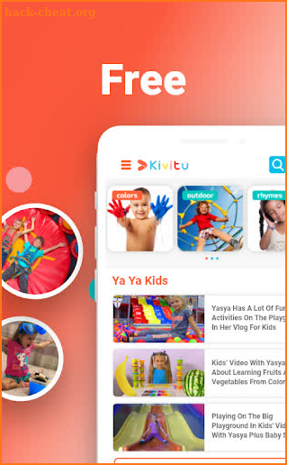 Free Videos for Kids - KiViTu screenshot
