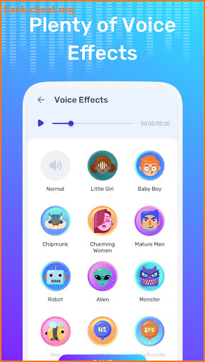 Free Voice Changer - Sound Effects & Voice Effects screenshot