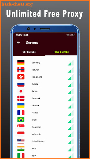 Free VPN Chocolate - Free Proxy & Secure Browser screenshot