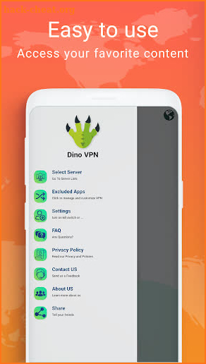 Free VPN : Dino VPN - Unlimited & Secure VPN screenshot