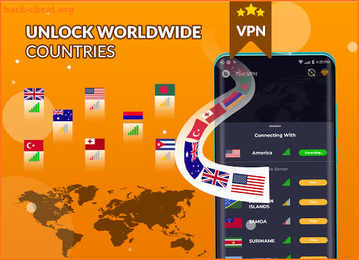 Free VPN Fast, Secure, Hotspot & Unlimited Proxy screenshot