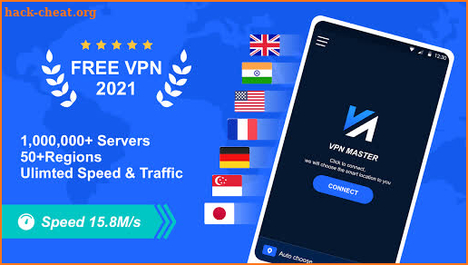 Free VPN Master - unblock fast free proxy VPN screenshot