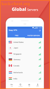 Free VPN proxy by Snap VPN screenshot