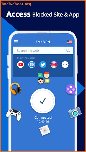Free VPN-Secure & Unlimited & Hotspot VPN Proxy screenshot