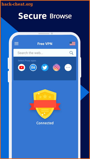 Free VPN-Secure & Unlimited & Hotspot VPN Proxy screenshot