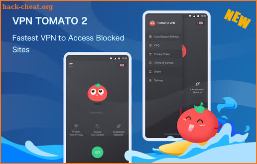 Free VPN Tomato | Fastest Free Hotspot VPN Proxy screenshot