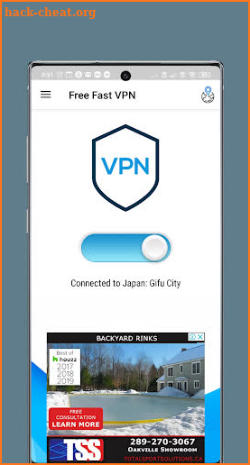 Free VPN -Turbo VPN Master Secure & Fast screenshot