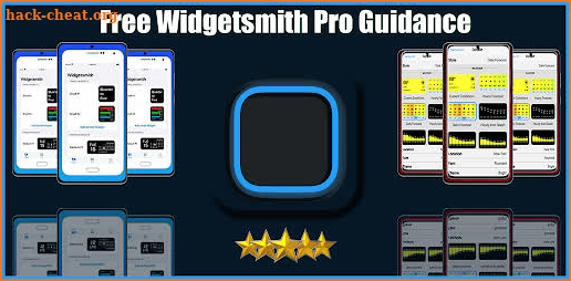 Free Widgetsmith Premium Pro helper. screenshot