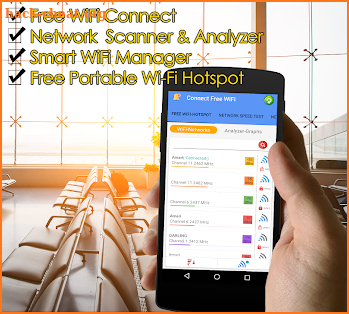 Free WiFi Connect Internet Connection Find Hotspot screenshot