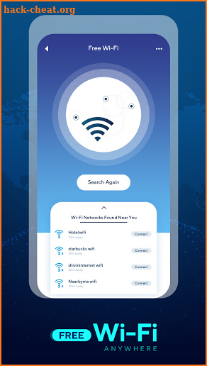 Free Wifi Connection Anywhere & Hotspot Manager screenshot