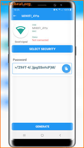 Free Wifi Password Generator screenshot