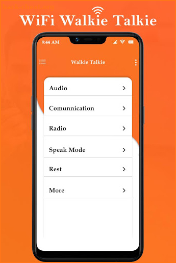 Free WiFi  Walkie Talkie:Mobile Bluetooth Speaker screenshot