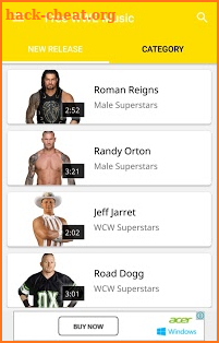 Free WWE Music screenshot