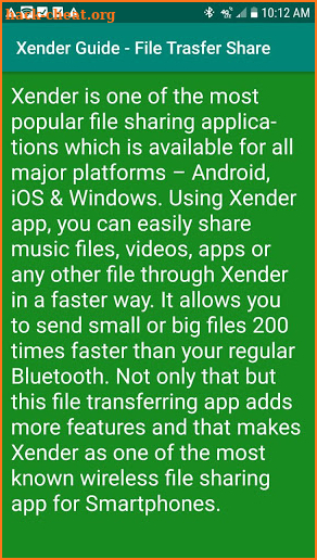 Free Xender - File Transfer and share Tips 2019 screenshot