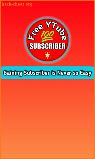 Free YTube Subscriber (Gain First Subscriber) screenshot