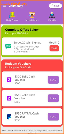 FREE ZELLE CASH - ZELLMONEY screenshot