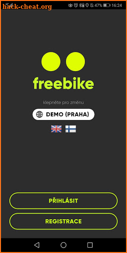 Freebike screenshot