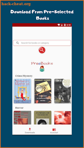 Freebooks - Download free ebooks, pdf & epubs screenshot
