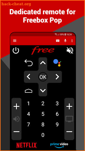 Freebox Remote: Pop compatible screenshot